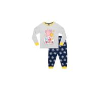 Peppa Pig Girl's Nap Princess Pyjamas in Grey | Size: 18-24 m Peppa Pig Grey 18-24 m