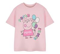 Peppa Pig Girls Party Time Cotton T-Shirt