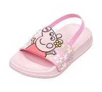 Peppa Pig Girls Pink Sliders Pool Beach Shoes Official Peppa Merchandise (Pink, UK Footwear Size System, Little Kid, Numeric, Medium, 5)
