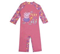 Peppa Pig Girls Play All Day Swimsuit, Pink,