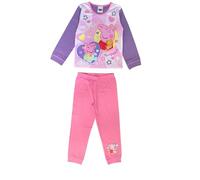 Peppa Pig Girls Pyjamas featuring Peppa and Evie Together Forever!, Multicoloured. Age 2-3 Years