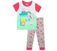 Peppa Pig Girls Pyjamas Peppa, Suzy and Rebecca Multicolour 7-8 Years