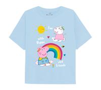 Peppa Pig Girls Rainbows & Friends Long-Sleeved T-Shirt