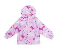 Peppa Pig Girls Raincoat Hooded Rain Jacket Raincoat, 4-5 Years