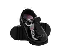 Peppa Pig Girls School Shoes, Girls Shoes for Back to School, Black, 11