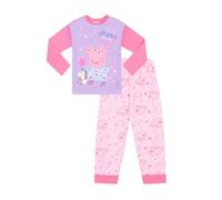 Peppa Pig Girls Shine Like The Stars Long Pyjama Set