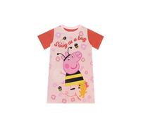 Peppa Pig Girl's Snug As A Bug Nightdress in Red | Size: 3-4 Years Peppa Pig Red 3-4 Years