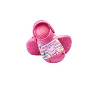 Peppa Pig Girl's Striped Clogs in Pink | Size: Infant 9 Peppa Pig Pink Infant 9