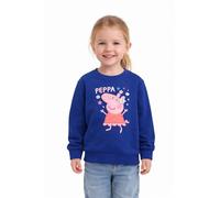 Peppa Pig Girls Sweatshirt, Navy Blue, Age 2-3 Years