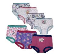 Peppa Pig Girls Toddler Potty Includes Stickers and Tracking Chart Sizes 18M 2T 3T and 4T 7-Pack Starter Kit (3 Training Pants+4 Briefs)