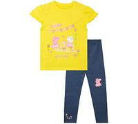 Peppa Pig Girls Top & Leggings Set Multicoloured Age 6 to 7 Years