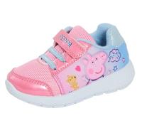 Peppa Pig Girls Trainers Pink/Blue UK 8