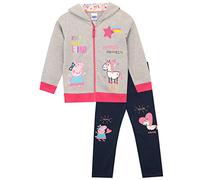 Peppa Pig Girls Unicorn Hoodie & Leggings Set Multicoloured Age 2 to 3 Years