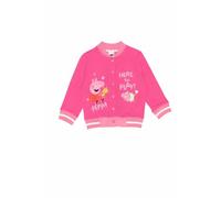 Peppa Pig Girls Varsity Jackets for Kids Featuring and Baby Evie, Pink, Age 3-4 Years