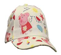 Peppa Pig Girls White Hello Sunshine Hat Baseball Cap Age 4-5 Years