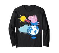 Peppa Pig Globe Colour Long Sleeve T-Shirt