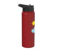 Peppa Pig Globe Colour Stainless Steel Insulated Water Bottle