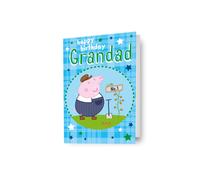 Official Peppa Pig Grandad Birthday Card Featuring Grandad Pig, Multi, PG013