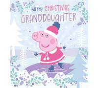 Peppa Pig Granddaughter Christmas Card