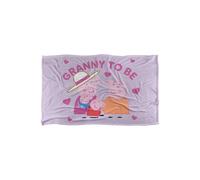 Peppa Pig Granny Pig To Be Silky Touch Super Soft Throw Blanket | Size: Large Peppa Pig Multicolor Large