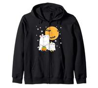 Peppa Pig Halloween Big Boo And Little Boo Costumes Zip Hoodie