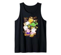 Peppa Pig Halloween Happy Costumes Group Shot Tank Top