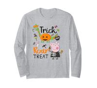 Peppa Pig Halloween Trick Roar Treat George's Costume Long Sleeve T-Shirt