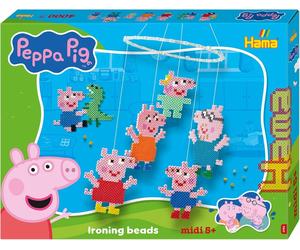 Peppa Pig Hama Beads Mobile Art 4000 Beads Peppa George Evie Art Kit