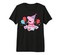 Peppa Pig Happy Birthday Girl Special Day Party Fun Classic Premium T-Shirt
