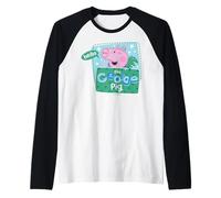 Peppa Pig Hello I am George Pig Raglan Baseball Tee