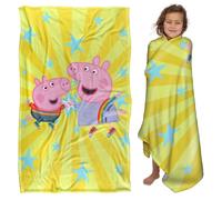 Peppa Pig High Five Peppa And George Silky Touch Super Soft Throw Blanket 91 x 147 Cm