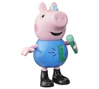 Peppa Pig Joke & Sing George 20-cm Figure, Musical Toy with 50+ Sounds and Songs, Preschool Toys for Girls and Boys Ages 3+ - English Version