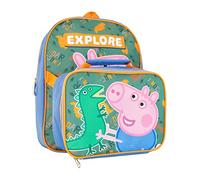 Peppa Pig Kids Backpack and Lunch Bag Set George Pig