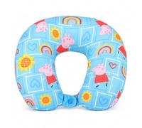 Peppa Pig Kids Travel Pillow | Officially Licensed U-Shaped Kids Trip Cushion | Soft Wrap Around Neck Support Comfort for Boys or Girls | Plush Head Rest for Planes, Flights, Cars, Long Trips
