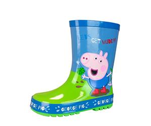 Peppa Pig Kids Wellington Boots Blue UK Size 5