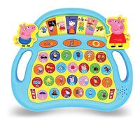 Peppa Pig Laugh and Learn Alphaphonics Interactive Toy Multicolor, PP03SB | Aesthetic Letters Sound Learning Gadget with Interactive Quizzes for Toddlers Nursery. Educational School Gifts for Kids.