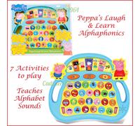 Peppa Pig Laugh and Learn Alphaphonics Interactive Toy Multicolor, PP03SB