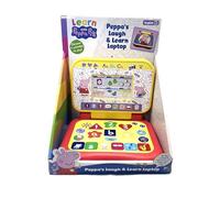 Peppa Pig Laugh & Learn Laptop - Interactive Toddler Learning Toy with Light-Up Screen - Official Peppa, George & Friends Voices - Educational Music, Numbers & Letters - Preschool Gift - For Ages 2+