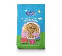 Peppa Pig - Leaning Pasta Shapes - 500g (Case of 10 Bags), 100% Durum Wheat Dry Pasta Shapes | Peppa, George & Letter Variety | Designed to Encourage Early Literacy