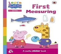 Peppa Pig Learn with Peppa: First Measuring sticker activity book Paperback Peppa Pig Multicolor