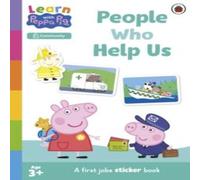 Peppa Pig Learn with Peppa: People Who Help Us Sticker activity book Paperback Peppa Pig Multicolor