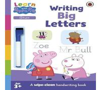 Peppa Pig Learn with Peppa: Writing Big Letters Paperback Book Peppa Pig Multicolor