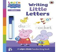 Peppa Pig Learn with Peppa: Writing Little Letters Paperback Book Peppa Pig Multicolor