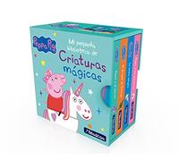 Mi pequeña biblioteca de criaturas mágicas. Sirenas, unicornios, narvales y dragones (Peppa Pig): Peppa y los unicornios - La sirena mágica - El dragón de George - Peppa y el narval