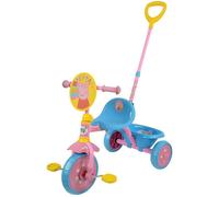 PEPPA PIG M005402 My First Trike Kids' Tricycle - Pink & Green, Pink,Green