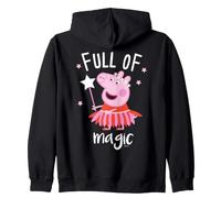 Peppa Pig Magic Pose Fairy Wand Friends Fun Classic Forever Zip Hoodie