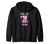 Peppa Pig Magic Pose Fairy Wand Friends Fun Forever Classic Zip Hoodie