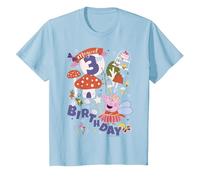 Peppa Pig Magical 3rd Birthday T-Shirt, Youth, Baby Blue, 2T