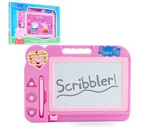 Peppa Pig Magnetic Drawing Board Kids Magic Scribbler with Stampers Educational Learning Colouring