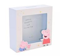 Peppa Pig Making Memories Money Box with Coin Slot, Children's Savings Bank